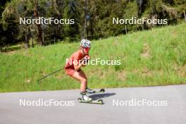 04.06.2024, Lenzerheide, Switzerland (SUI): Nadia Kaelin (SUI) - Cross-Country training, Lenzerheide (SUI). www.nordicfocus.com. © Manzoni/NordicFocus. Every downloaded picture is fee-liable.