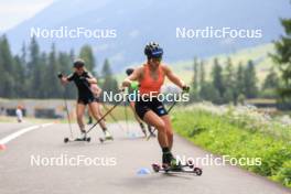 15.08.2024, Ulrichen, Switzerland (SUI): Katharina Hennig (GER) - Cross-Country summer training, Ulrichen (SUI). www.nordicfocus.com. © Manzoni/NordicFocus. Every downloaded picture is fee-liable.