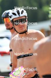 24.07.2024, Premanon, France (FRA): Theo Schely (FRA) - Cross-Country summer training, Premanon (FRA). www.nordicfocus.com. © Manzoni/NordicFocus. Every downloaded picture is fee-liable.