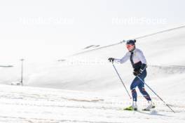 19.06.2024, Tignes, France (FRA): Léna Quintin (FRA) - Cross-Country summer training, Tignes (FRA). www.nordicfocus.com. © Authamayou/NordicFocus. Every downloaded picture is fee-liable.