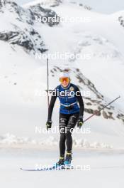 18.06.2024, Tignes, France (FRA): Delphine Claudel (FRA) - Cross-Country summer training, Tignes (FRA). www.nordicfocus.com. © Authamayou/NordicFocus. Every downloaded picture is fee-liable.