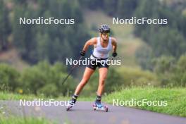 15.08.2024, Ulrichen, Switzerland (SUI): Laura Gimmler (GER) - Cross-Country summer training, Ulrichen (SUI). www.nordicfocus.com. © Manzoni/NordicFocus. Every downloaded picture is fee-liable.