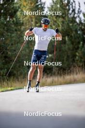 21.09.2024, Font-Romeu, France (FRA): Richard Jouve (FRA) - Cross-Country summer training, Font-Romeu (FRA). www.nordicfocus.com. © Authamayou/NordicFocus. Every downloaded picture is fee-liable.