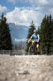 09.07.2024, Lavaze, Italy (ITA): Cyril Faehndrich (SUI) - Cross-Country summer training, Lavaze (ITA). www.nordicfocus.com. © Vanzetta/NordicFocus. Every downloaded picture is fee-liable.