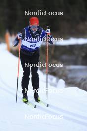 07.11.2024, Davos, Switzerland (SUI): Noe Naeff (SUI) - Cross-Country training, snowfarming track, Davos (SUI). www.nordicfocus.com. © Manzoni/NordicFocus. Every downloaded picture is fee-liable.