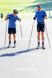 15.08.2024, Ulrichen, Switzerland (SUI): Jan-Friedrich Doerks (GER) - Cross-Country summer training, Ulrichen (SUI). www.nordicfocus.com. © Manzoni/NordicFocus. Every downloaded picture is fee-liable.