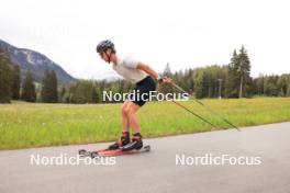 28.05.2024, Lenzerheide, Switzerland (SUI): Nicola Wigger (SUI) - Cross-Country training, Lenzerheide (SUI). www.nordicfocus.com. © Manzoni/NordicFocus. Every downloaded picture is fee-liable.