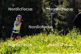 04.06.2024, Lenzerheide, Switzerland (SUI): Victoria Carl (GER) - Cross-Country training, Lenzerheide (SUI). www.nordicfocus.com. © Manzoni/NordicFocus. Every downloaded picture is fee-liable.