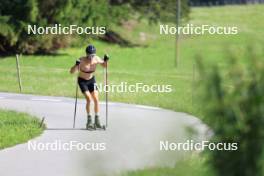 18.07.2024, Lenzerheide, Switzerland (SUI): Candide Pralong (SUI) - Cross-Country summer training, Lenzerheide (SUI). www.nordicfocus.com. © Manzoni/NordicFocus. Every downloaded picture is fee-liable.