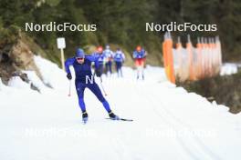 06.11.2024, Davos, Switzerland (SUI): Erwan Kaeser (SUI) - Cross-Country training, snowfarming track, Davos (SUI). www.nordicfocus.com. © Manzoni/NordicFocus. Every downloaded picture is fee-liable.