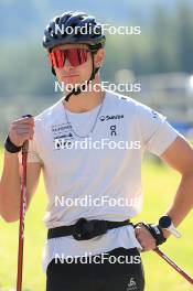 06.08.2024, Lenzerheide, Switzerland (SUI): Nicola Wigger (SUI) - Cross-Country summer training, Lenzerheide (SUI). www.nordicfocus.com. © Manzoni/NordicFocus. Every downloaded picture is fee-liable.