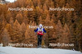 09.11.2024, Bessans, France (FRA): Rémi Bourdin (FRA) - Cross-Country summer training, Bessans (FRA). www.nordicfocus.com. © Authamayou/NordicFocus. Every downloaded picture is fee-liable.