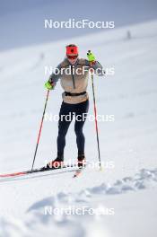 14.10.2024, Ramsau am Dachstein, Austria (AUT): Victoria Carl (GER) - Cross-Country summer training, Dachsteinglacier, Ramsau am Dachstein (AUT). www.nordicfocus.com. © Manzoni/NordicFocus. Every downloaded picture is fee-liable.