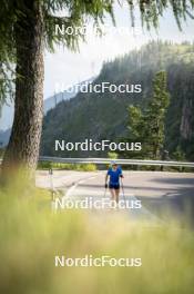 10.07.2024, Lavaze, Italy (ITA): Nadine Faehndrich (SUI) - Cross-Country summer training, Lavaze (ITA). www.nordicfocus.com. © Vanzetta/NordicFocus. Every downloaded picture is fee-liable.