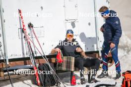 19.06.2024, Tignes, France (FRA): Jules Chappaz (FRA) - Cross-Country summer training, Tignes (FRA). www.nordicfocus.com. © Authamayou/NordicFocus. Every downloaded picture is fee-liable.