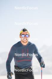 19.06.2024, Tignes, France (FRA): Arnaud Chautemps (FRA) - Cross-Country summer training, Tignes (FRA). www.nordicfocus.com. © Authamayou/NordicFocus. Every downloaded picture is fee-liable.