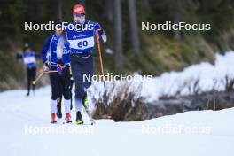 06.11.2024, Davos, Switzerland (SUI): Robin Blaesi (SUI) - Cross-Country training, snowfarming track, Davos (SUI). www.nordicfocus.com. © Manzoni/NordicFocus. Every downloaded picture is fee-liable.