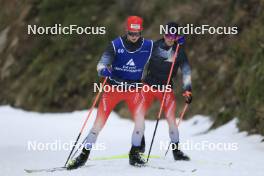 06.11.2024, Davos, Switzerland (SUI): Robin Blaesi (SUI) - Cross-Country training, snowfarming track, Davos (SUI). www.nordicfocus.com. © Manzoni/NordicFocus. Every downloaded picture is fee-liable.