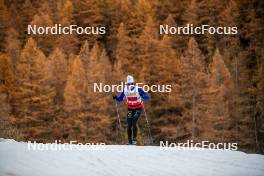 09.11.2024, Bessans, France (FRA): Rémi Bourdin (FRA) - Cross-Country summer training, Bessans (FRA). www.nordicfocus.com. © Authamayou/NordicFocus. Every downloaded picture is fee-liable.