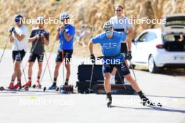 23.07.2024, Premanon, France (FRA): Lucas Chanavat (FRA) - Cross-Country summer training, Premanon (FRA). www.nordicfocus.com. © Manzoni/NordicFocus. Every downloaded picture is fee-liable.