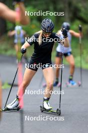 15.08.2024, Ulrichen, Switzerland (SUI): Helen Hoffmann (GER) - Cross-Country summer training, Ulrichen (SUI). www.nordicfocus.com. © Manzoni/NordicFocus. Every downloaded picture is fee-liable.