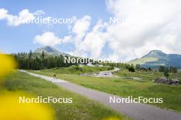 09.07.2024, Lavaze, Italy (ITA): Nadine Faehndrich (SUI) - Cross-Country summer training, Lavaze (ITA). www.nordicfocus.com. © Vanzetta/NordicFocus. Every downloaded picture is fee-liable.