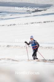 19.06.2024, Tignes, France (FRA): Lucas Chanavat (FRA) - Cross-Country summer training, Tignes (FRA). www.nordicfocus.com. © Authamayou/NordicFocus. Every downloaded picture is fee-liable.