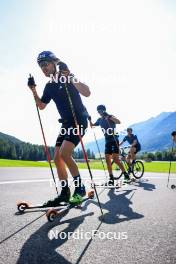 14.08.2024, Ulrichen, Switzerland (SUI): Albert Kuchler (GER) - Cross-Country summer training, Ulrichen (SUI). www.nordicfocus.com. © Manzoni/NordicFocus. Every downloaded picture is fee-liable.