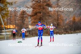 09.11.2024, Bessans, France (FRA): Mathis Desloges (FRA) - Cross-Country summer training, Bessans (FRA). www.nordicfocus.com. © Authamayou/NordicFocus. Every downloaded picture is fee-liable.