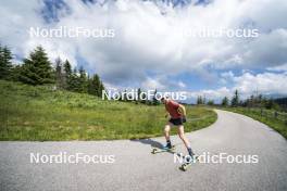 09.07.2024, Lavaze, Italy (ITA): Nadine Faehndrich (SUI) - Cross-Country summer training, Lavaze (ITA). www.nordicfocus.com. © Vanzetta/NordicFocus. Every downloaded picture is fee-liable.