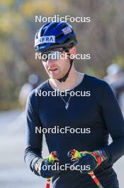 12.10.2024, Ramsau am Dachstein, Austria (AUT): Albert Kuchler (GER) - Cross-Country summer training, Ramsau am Dachstein (AUT). www.nordicfocus.com. © Manzoni/NordicFocus. Every downloaded picture is fee-liable.