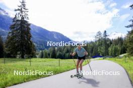 04.06.2024, Lenzerheide, Switzerland (SUI): Marina Kaelin (SUI) - Cross-Country training, Lenzerheide (SUI). www.nordicfocus.com. © Manzoni/NordicFocus. Every downloaded picture is fee-liable.