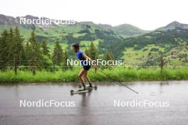 21.06.2024, Les Diablerets, Switzerland (SUI): Marina Kaelin (SUI) - Cross-Country summer training, Les Diablerets (SUI). www.nordicfocus.com. © Manzoni/NordicFocus. Every downloaded picture is fee-liable.