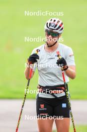 15.08.2024, Ulrichen, Switzerland (SUI): Victoria Carl (GER) - Cross-Country summer training, Ulrichen (SUI). www.nordicfocus.com. © Manzoni/NordicFocus. Every downloaded picture is fee-liable.