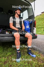 21.06.2024, Les Diablerets, Switzerland (SUI): Valerio Grond (SUI) - Cross-Country summer training, Les Diablerets (SUI). www.nordicfocus.com. © Manzoni/NordicFocus. Every downloaded picture is fee-liable.