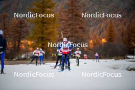 09.11.2024, Bessans, France (FRA): Gaspard Rousset (FRA) - Cross-Country summer training, Bessans (FRA). www.nordicfocus.com. © Authamayou/NordicFocus. Every downloaded picture is fee-liable.