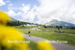 09.07.2024, Lavaze, Italy (ITA): Nicole Monsorno (ITA) - Cross-Country summer training, Lavaze (ITA). www.nordicfocus.com. © Vanzetta/NordicFocus. Every downloaded picture is fee-liable.