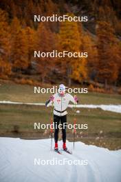 05.11.2024, Bessans, France (FRA): Hugo Lapalus (FRA) - Cross-Country summer training, Bessans (FRA). www.nordicfocus.com. © Authamayou/NordicFocus. Every downloaded picture is fee-liable.