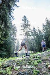 14.08.2024, Ulrichen, Switzerland (SUI): Laura Gimmler (GER) - Cross-Country summer training, Ulrichen (SUI). www.nordicfocus.com. © Manzoni/NordicFocus. Every downloaded picture is fee-liable.