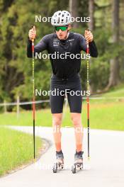 28.05.2024, Lenzerheide, Switzerland (SUI): Jon-Fadri Nufer (SUI) - Cross-Country training, Lenzerheide (SUI). www.nordicfocus.com. © Manzoni/NordicFocus. Every downloaded picture is fee-liable.