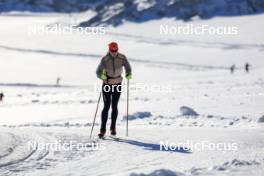 14.10.2024, Ramsau am Dachstein, Austria (AUT): Victoria Carl (GER) - Cross-Country summer training, Dachsteinglacier, Ramsau am Dachstein (AUT). www.nordicfocus.com. © Manzoni/NordicFocus. Every downloaded picture is fee-liable.