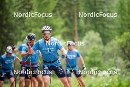 19.06.2024, Tignes, France (FRA): Renaud Jay (FRA) - Cross-Country summer training, Tignes (FRA). www.nordicfocus.com. © Authamayou/NordicFocus. Every downloaded picture is fee-liable.