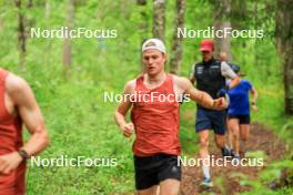 21.06.2024, Les Diablerets, Switzerland (SUI): Ilan Pittier (SUI) - Cross-Country summer training, Les Diablerets (SUI). www.nordicfocus.com. © Manzoni/NordicFocus. Every downloaded picture is fee-liable.