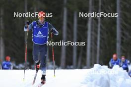 07.11.2024, Davos, Switzerland (SUI): Niklas Steiger (SUI) - Cross-Country training, snowfarming track, Davos (SUI). www.nordicfocus.com. © Manzoni/NordicFocus. Every downloaded picture is fee-liable.