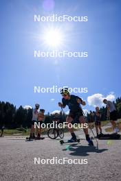 23.07.2024, Premanon, France (FRA): Clement Parisse (FRA) - Cross-Country summer training, Premanon (FRA). www.nordicfocus.com. © Manzoni/NordicFocus. Every downloaded picture is fee-liable.