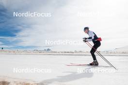 18.06.2024, Tignes, France (FRA): Maelle Veyre (FRA) - Cross-Country summer training, Tignes (FRA). www.nordicfocus.com. © Authamayou/NordicFocus. Every downloaded picture is fee-liable.