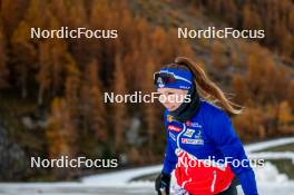 05.11.2024, Bessans, France (FRA): Mélissa Gal (FRA) - Cross-Country summer training, Bessans (FRA). www.nordicfocus.com. © Authamayou/NordicFocus. Every downloaded picture is fee-liable.