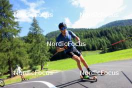 14.08.2024, Ulrichen, Switzerland (SUI): Friedrich Moch (GER) - Cross-Country summer training, Ulrichen (SUI). www.nordicfocus.com. © Manzoni/NordicFocus. Every downloaded picture is fee-liable.