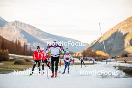 09.11.2024, Bessans, France (FRA): Hugo Lapalus (FRA) - Cross-Country summer training, Bessans (FRA). www.nordicfocus.com. © Authamayou/NordicFocus. Every downloaded picture is fee-liable.