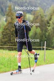 28.05.2024, Lenzerheide, Switzerland (SUI): Silvan Hauser (SUI) - Cross-Country training, Lenzerheide (SUI). www.nordicfocus.com. © Manzoni/NordicFocus. Every downloaded picture is fee-liable.